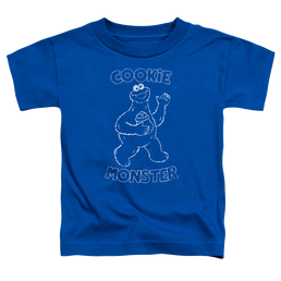 Sesame Street Simple Cookie - Kid's T-Shirt Kid's T-Shirt (Ages 4-7) Sesame Street   