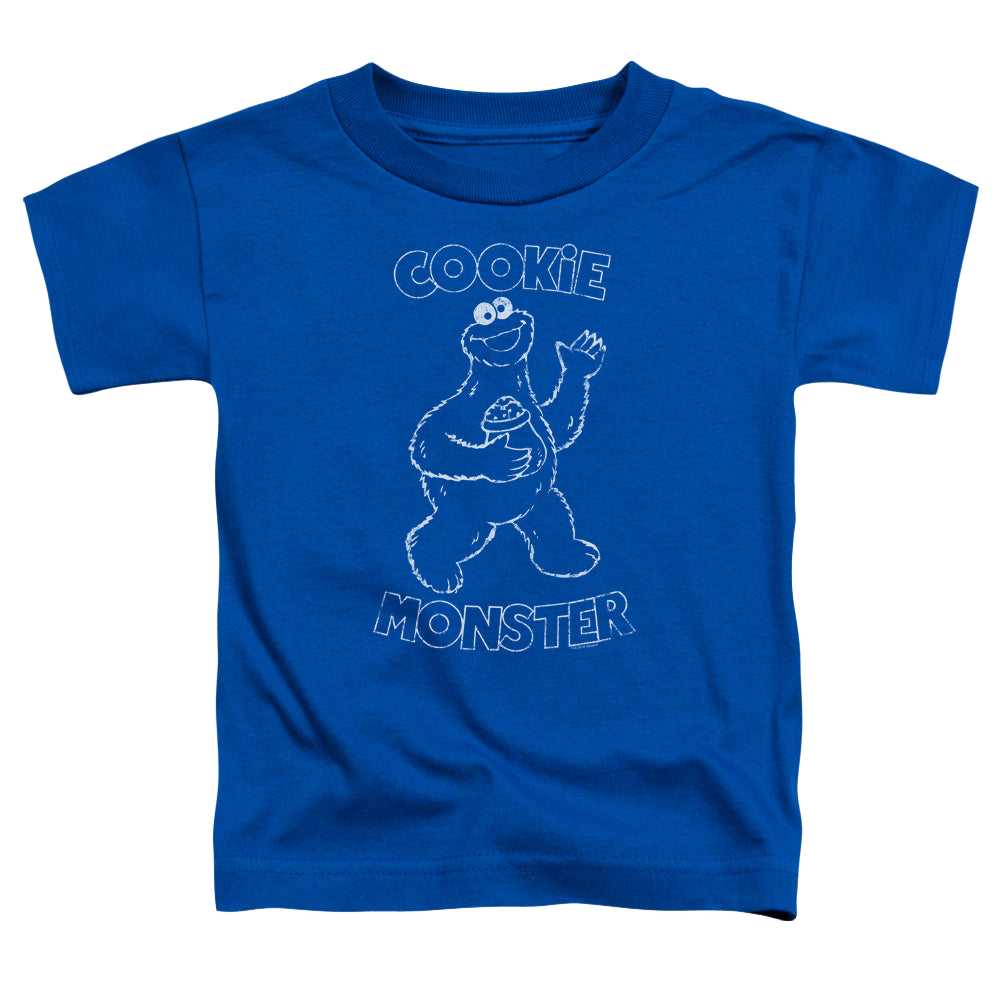 Sesame Street Simple Cookie - Toddler T-Shirt Toddler T-Shirt Sesame Street   