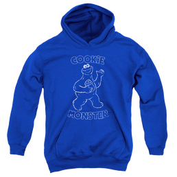 Sesame Street Simple Cookie - Youth Hoodie Youth Hoodie (Ages 8-12) Sesame Street   
