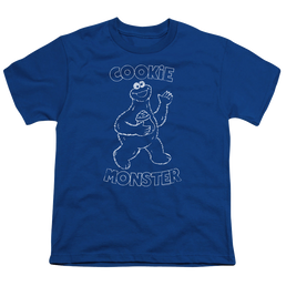 Sesame Street Simple Cookie - Youth T-Shirt Youth T-Shirt (Ages 8-12) Sesame Street   