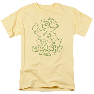 Banana men's regular fit t-shirt with Sesame Street Grouchy graphic
