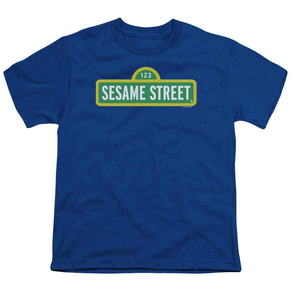 Sesame Street Logo - Youth T-Shirt Youth T-Shirt (Ages 8-12) Sesame Street   