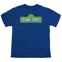 Sesame Street Logo - Youth T-Shirt Youth T-Shirt (Ages 8-12) Sesame Street   