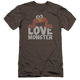 Sesame Street Love Monster - Men's Premium Slim Fit T-Shirt Men's Premium Slim Fit T-Shirt Sesame Street   