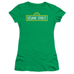 Sesame Street Logo - Juniors T-Shirt Juniors T-Shirt Sesame Street   