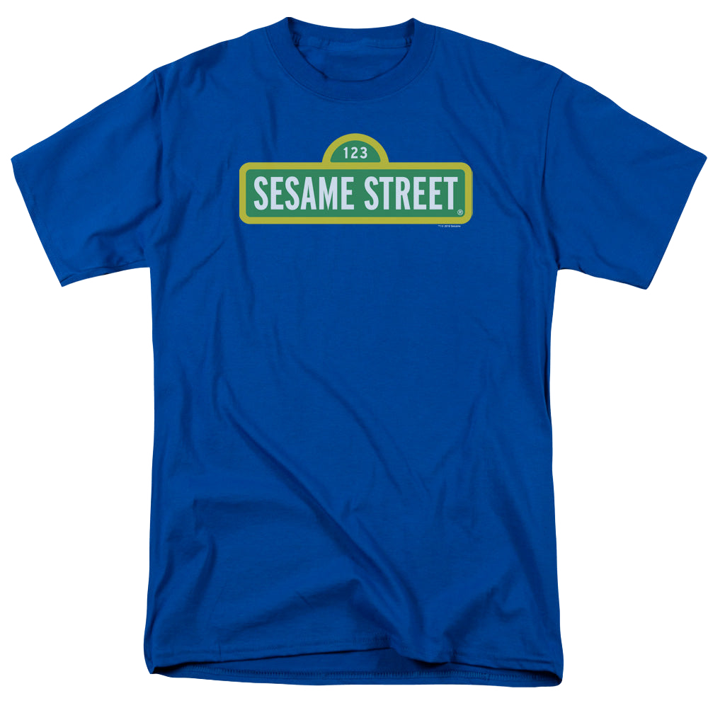 Sesame Street Logo - Men's Regular Fit T-Shirt Men's Regular Fit T-Shirt Sesame Street   