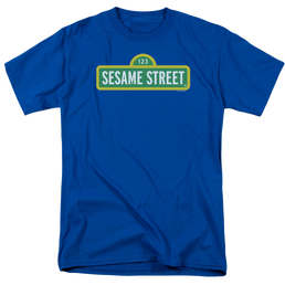 Sesame Street Logo - Men's Regular Fit T-Shirt Men's Regular Fit T-Shirt Sesame Street   