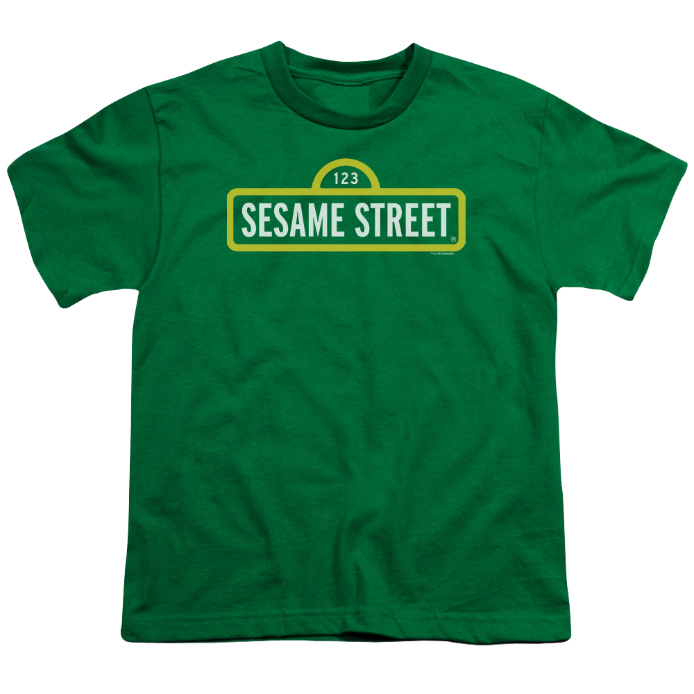 Sesame Street Logo - Youth T-Shirt Youth T-Shirt (Ages 8-12) Sesame Street   