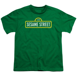 Sesame Street Logo - Youth T-Shirt Youth T-Shirt (Ages 8-12) Sesame Street   