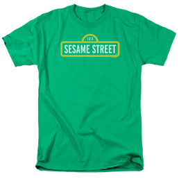 Sesame Street Logo - Men's Regular Fit T-Shirt Men's Regular Fit T-Shirt Sesame Street   