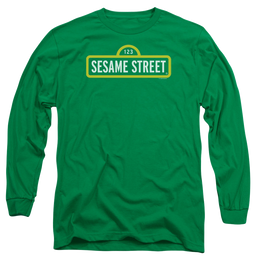 Sesame Street Logo - Men's Long Sleeve T-Shirt Men's Long Sleeve T-Shirt Sesame Street   