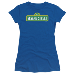 Sesame Street Logo - Juniors T-Shirt Juniors T-Shirt Sesame Street   