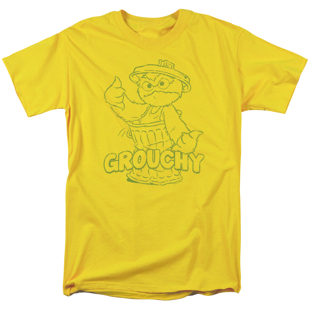 Sesame Street Grouchy - Men's Regular Fit T-Shirt Men's Regular Fit T-Shirt Sesame Street   