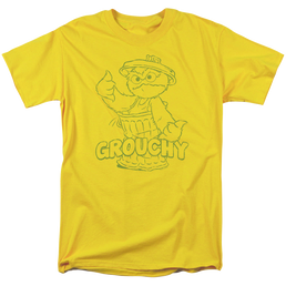 Sesame Street Grouchy - Men's Regular Fit T-Shirt Men's Regular Fit T-Shirt Sesame Street   