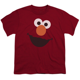 Sesame Street Elmo Face - Youth T-Shirt Youth T-Shirt (Ages 8-12) Sesame Street   