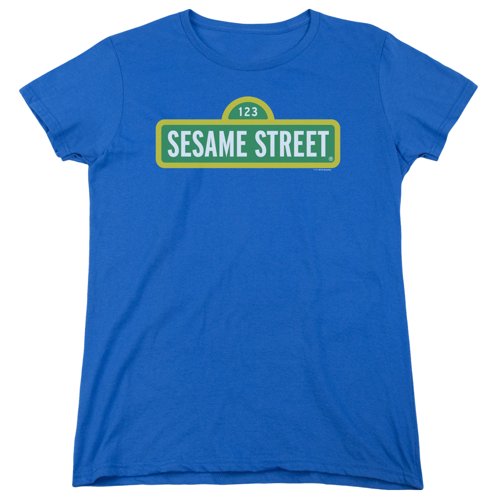 Sesame Street Logo - Women's T-Shirt Women's T-Shirt Sesame Street   