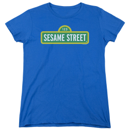 Sesame Street Logo - Women's T-Shirt Women's T-Shirt Sesame Street   