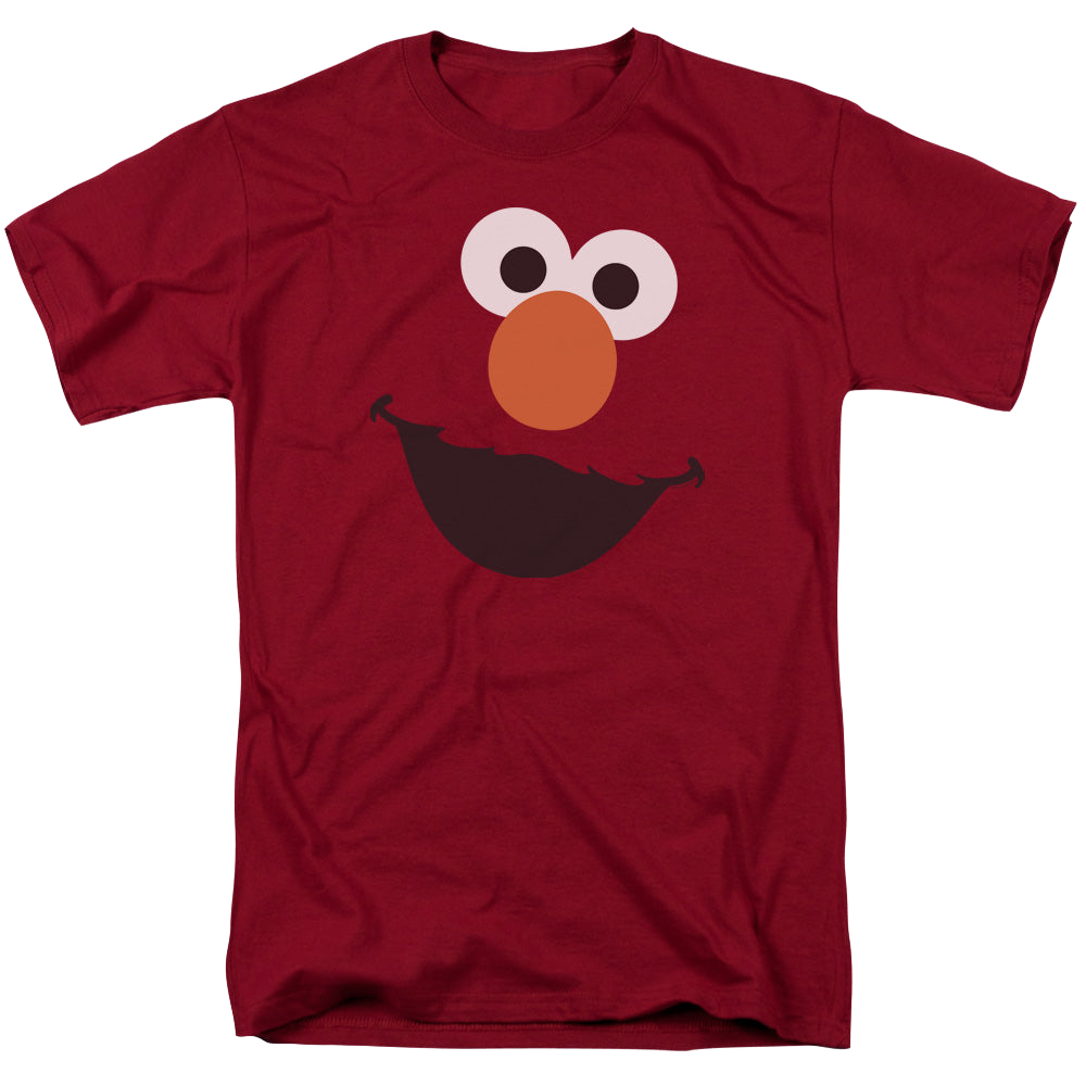 Sesame Street Elmo Face - Men's Regular Fit T-Shirt Men's Regular Fit T-Shirt Sesame Street   