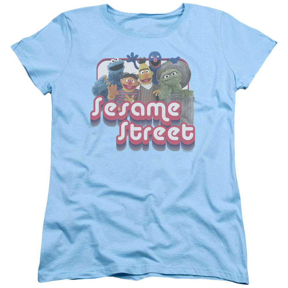 Sesame Street Groovy Group - Women's T-Shirt Women's T-Shirt Sesame Street   