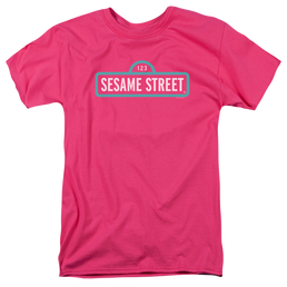 Sesame Street Alt Logo - Men's Regular Fit T-Shirt Men's Regular Fit T-Shirt Sesame Street   