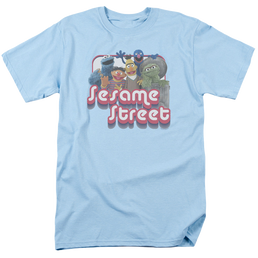Sesame Street Groovy Group - Men's Regular Fit T-Shirt Men's Regular Fit T-Shirt Sesame Street   