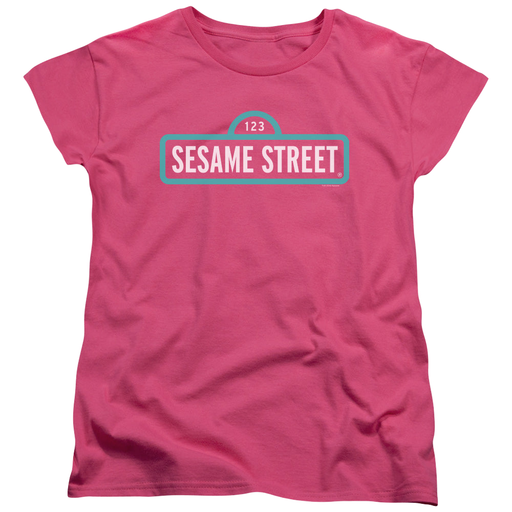 Sesame Street Alt Logo - Women's T-Shirt Women's T-Shirt Sesame Street   