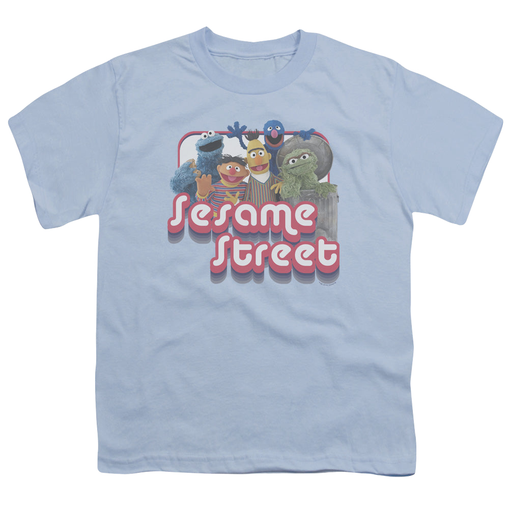 Sesame Street Groovy Group - Youth T-Shirt Youth T-Shirt (Ages 8-12) Sesame Street   