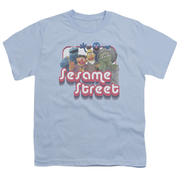 Sesame Street Groovy Group - Youth T-Shirt Youth T-Shirt (Ages 8-12) Sesame Street   