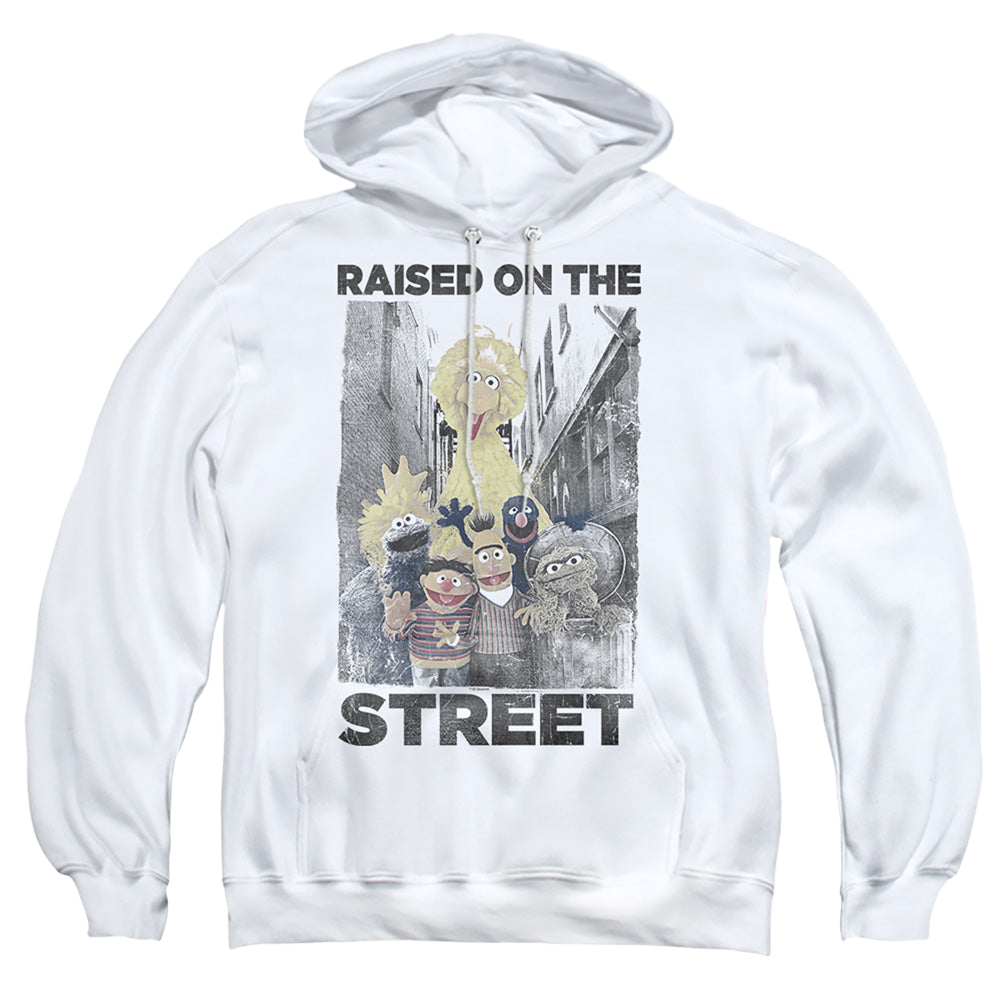 Sesame Street Raised On The Streets - Pullover Hoodie Pullover Hoodie Sesame Street   