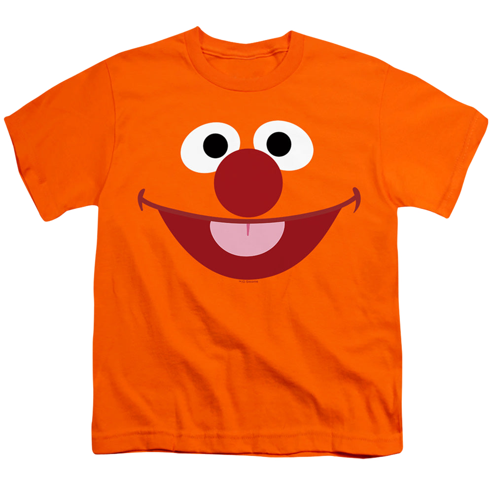 Sesame Street Ernie Face - Youth T-Shirt Youth T-Shirt (Ages 8-12) Sesame Street   