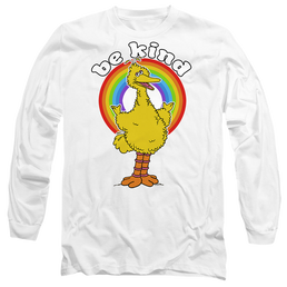 Sesame Street Be Kind - Men's Long Sleeve T-Shirt Men's Long Sleeve T-Shirt Sesame Street   