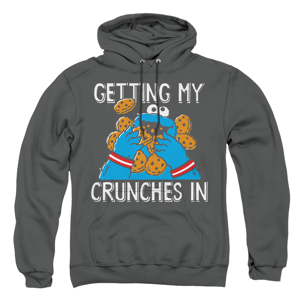 Sesame Street Cookie Monster My Crunches - Pullover Hoodie Pullover Hoodie Sesame Street   