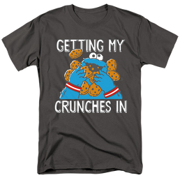 Sesame Street Cookie Monster My Crunches - Men's Regular Fit T-Shirt Men's Regular Fit T-Shirt Sesame Street   