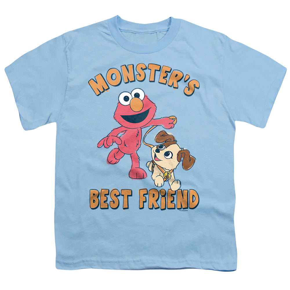 Sesame Street Monster'S Best Friend - Youth T-Shirt Youth T-Shirt (Ages 8-12) Sesame Street   