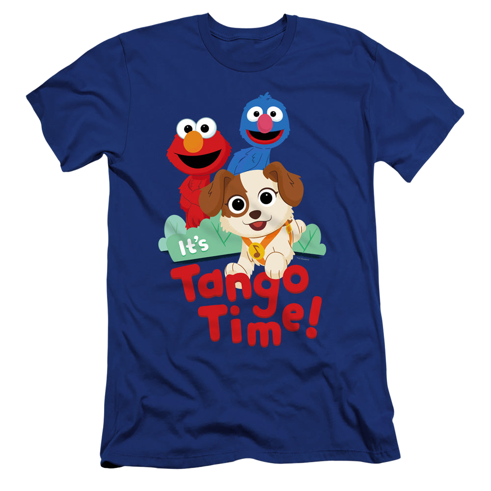 Sesame Street Tango Time - Men's Premium Slim Fit T-Shirt Men's Premium Slim Fit T-Shirt Sesame Street   