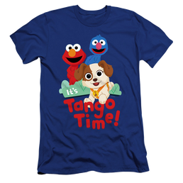 Sesame Street Tango Time - Men's Premium Slim Fit T-Shirt Men's Premium Slim Fit T-Shirt Sesame Street   
