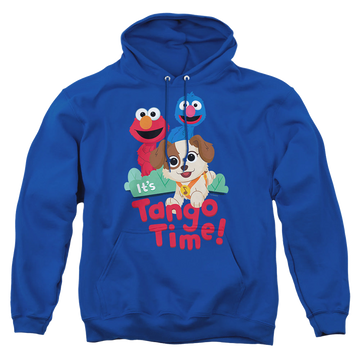 Royal pullover hoodie with Sesame Street Tango Time graphic