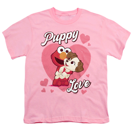 Sesame Street Puppy Love - Youth T-Shirt Youth T-Shirt (Ages 8-12) Sesame Street   