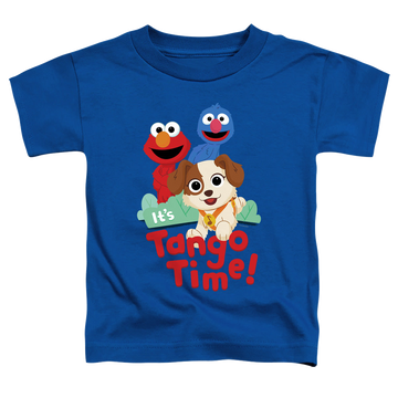 Royal toddler t-shirt with Sesame Street Tango Time graphic