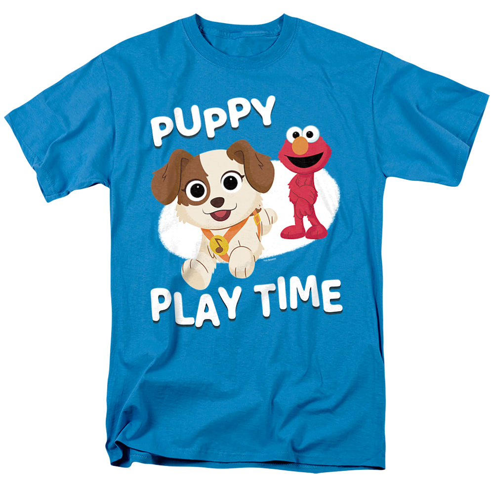 Sesame Street Puppy Play Time - Men's Regular Fit T-Shirt Men's Regular Fit T-Shirt Sesame Street   