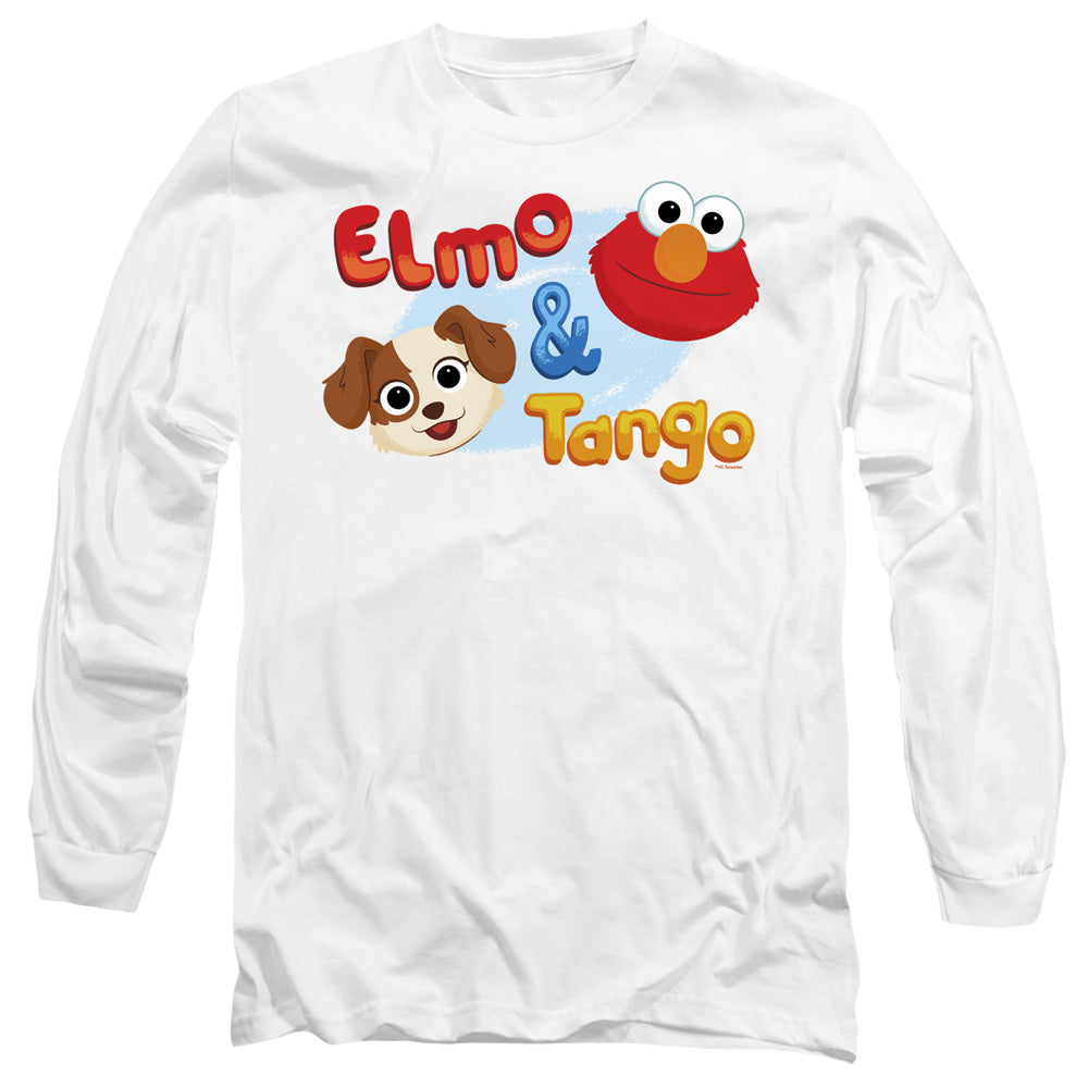 Sesame Street Elmo & Tango - Men's Long Sleeve T-Shirt Men's Long Sleeve T-Shirt Sesame Street   