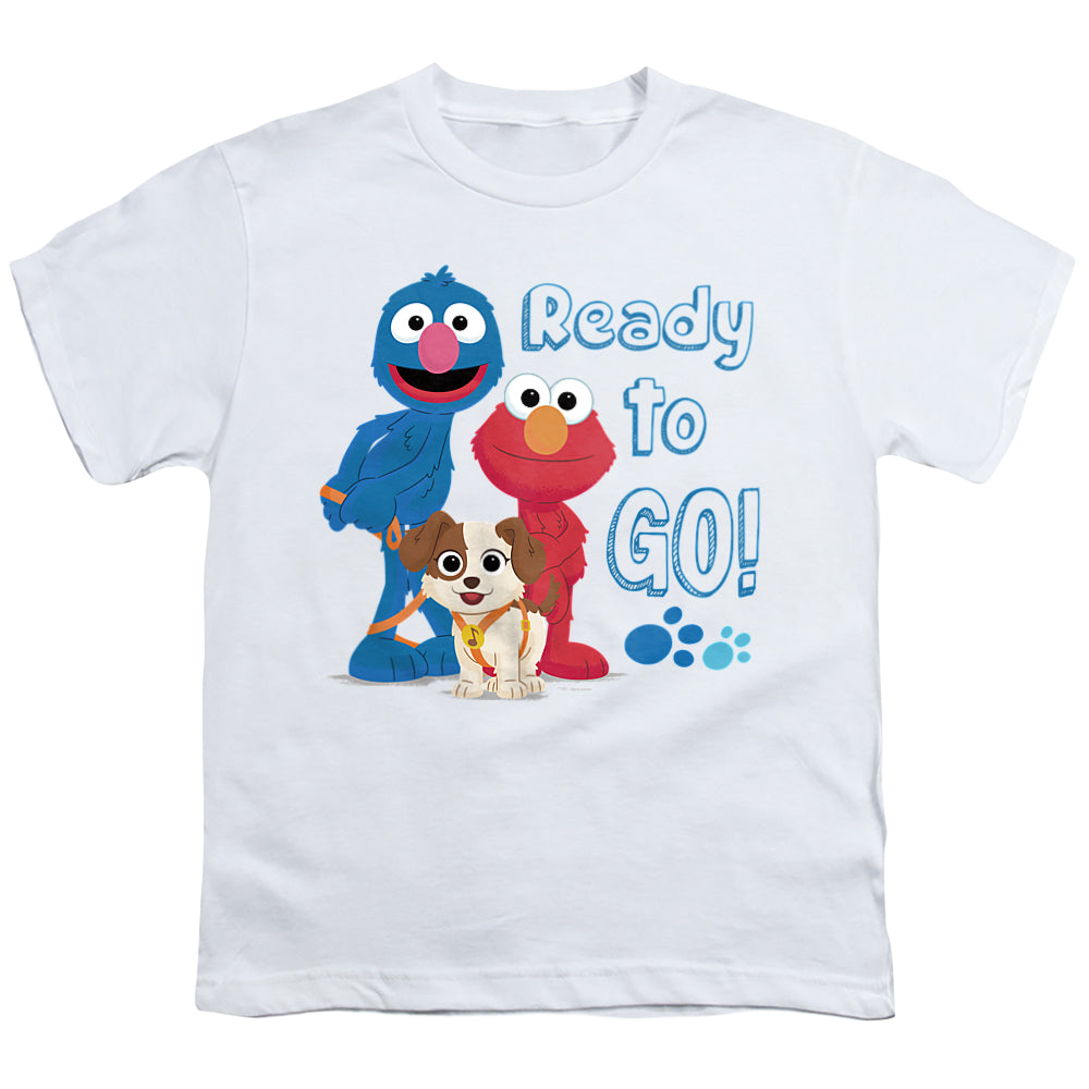 Sesame Street Ready To Go - Youth T-Shirt Youth T-Shirt (Ages 8-12) Sesame Street   