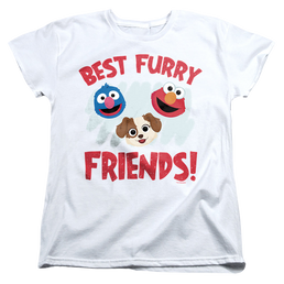 Sesame Street Best Furry Friends - Women's T-Shirt Women's T-Shirt Sesame Street   