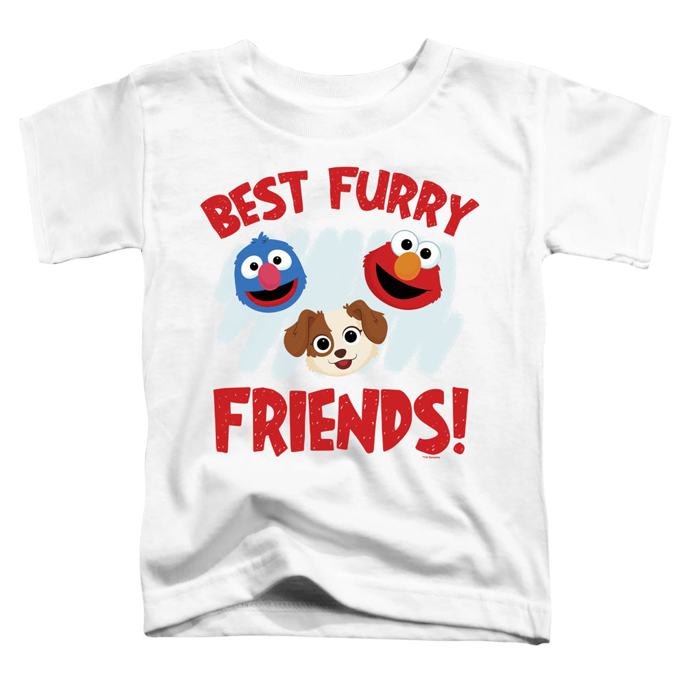Sesame Street Best Furry Friends - Toddler T-Shirt Toddler T-Shirt Sesame Street   