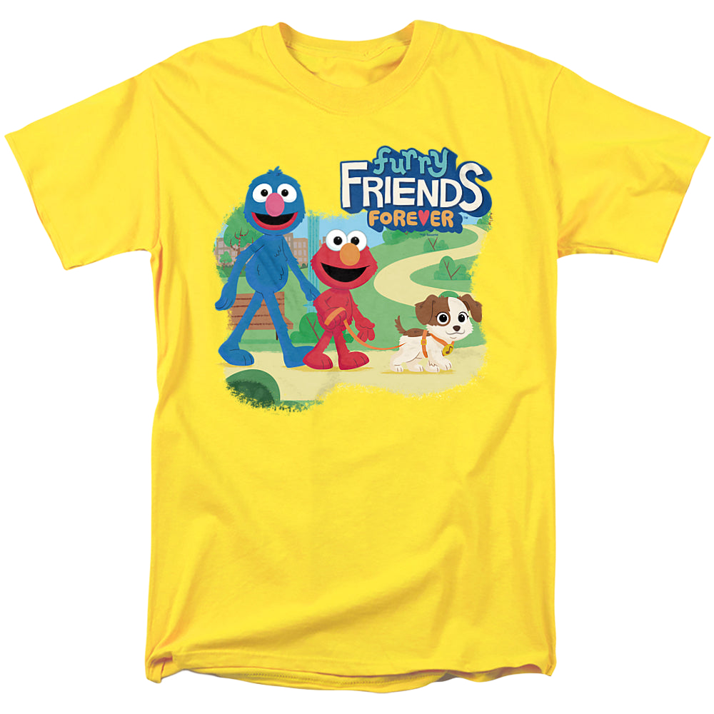 Sesame Street Take A Walk - Men's Regular Fit T-Shirt Men's Regular Fit T-Shirt Sesame Street   