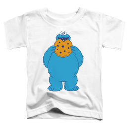 Sesame Street Eat Cookie - Toddler T-Shirt Toddler T-Shirt Sesame Street   