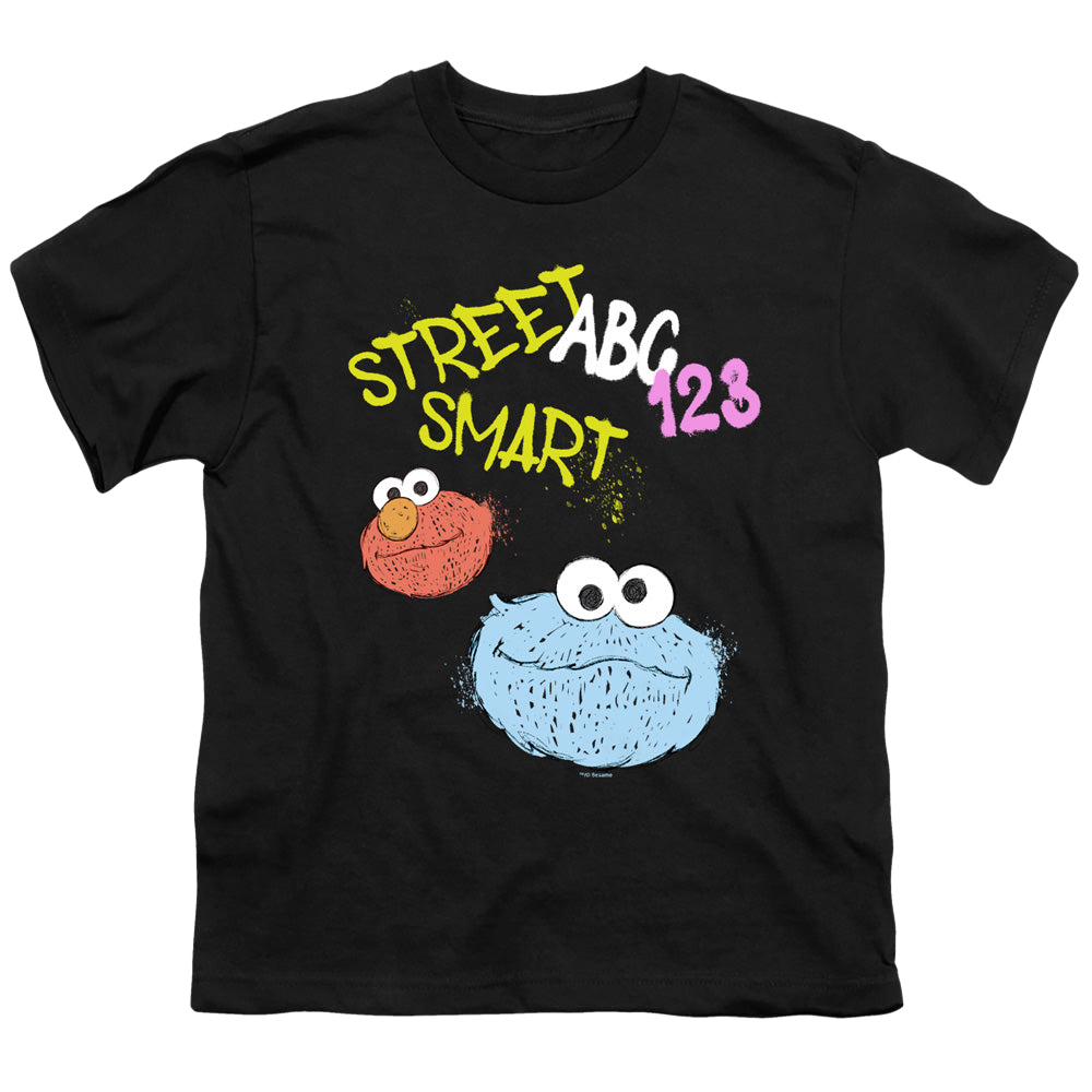 Sesame Street Street Smart - Youth T-Shirt Youth T-Shirt (Ages 8-12) Sesame Street   