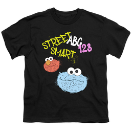 Sesame Street Street Smart - Youth T-Shirt Youth T-Shirt (Ages 8-12) Sesame Street   