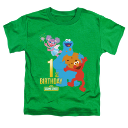 Sesame Street 1St Birthday - Toddler T-Shirt Toddler T-Shirt Sesame Street   