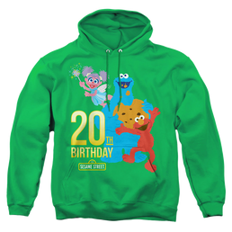 Sesame Street 20Th Birthday Group - Pullover Hoodie Pullover Hoodie Sesame Street   